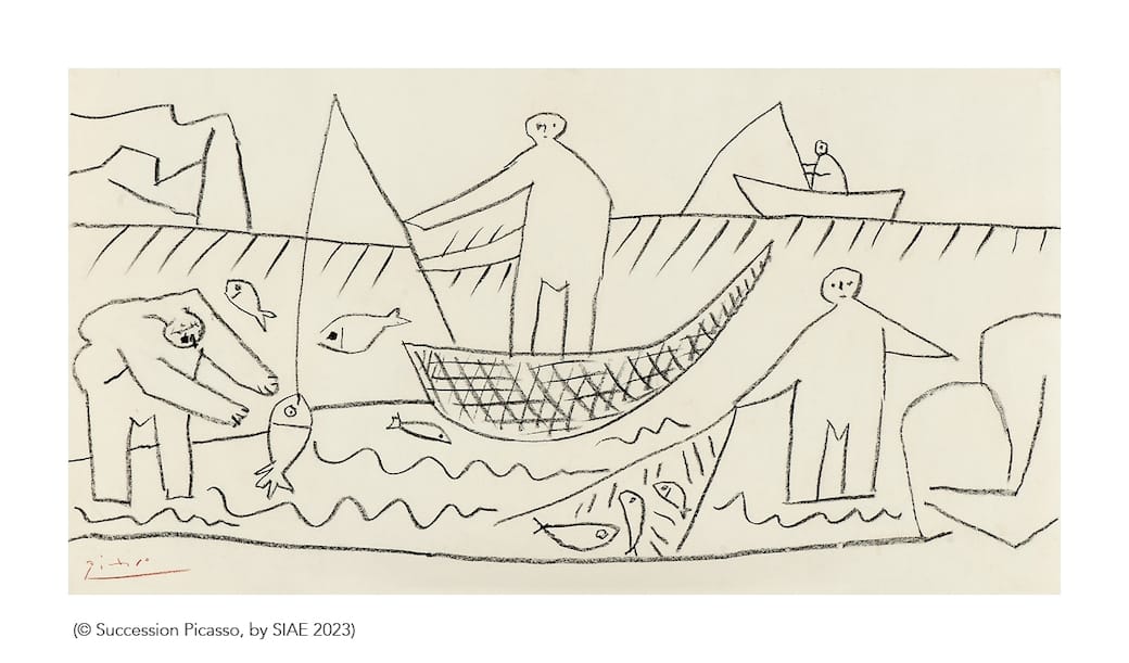 3._Pablo_Picasso_Pêcheurs_(verso)_1957_pastello_marrone_e_nero_su_cartone_avorio_brown_and_black_crayon_on_ivory_cardboard_50_5_x_93_5_cm.jpg