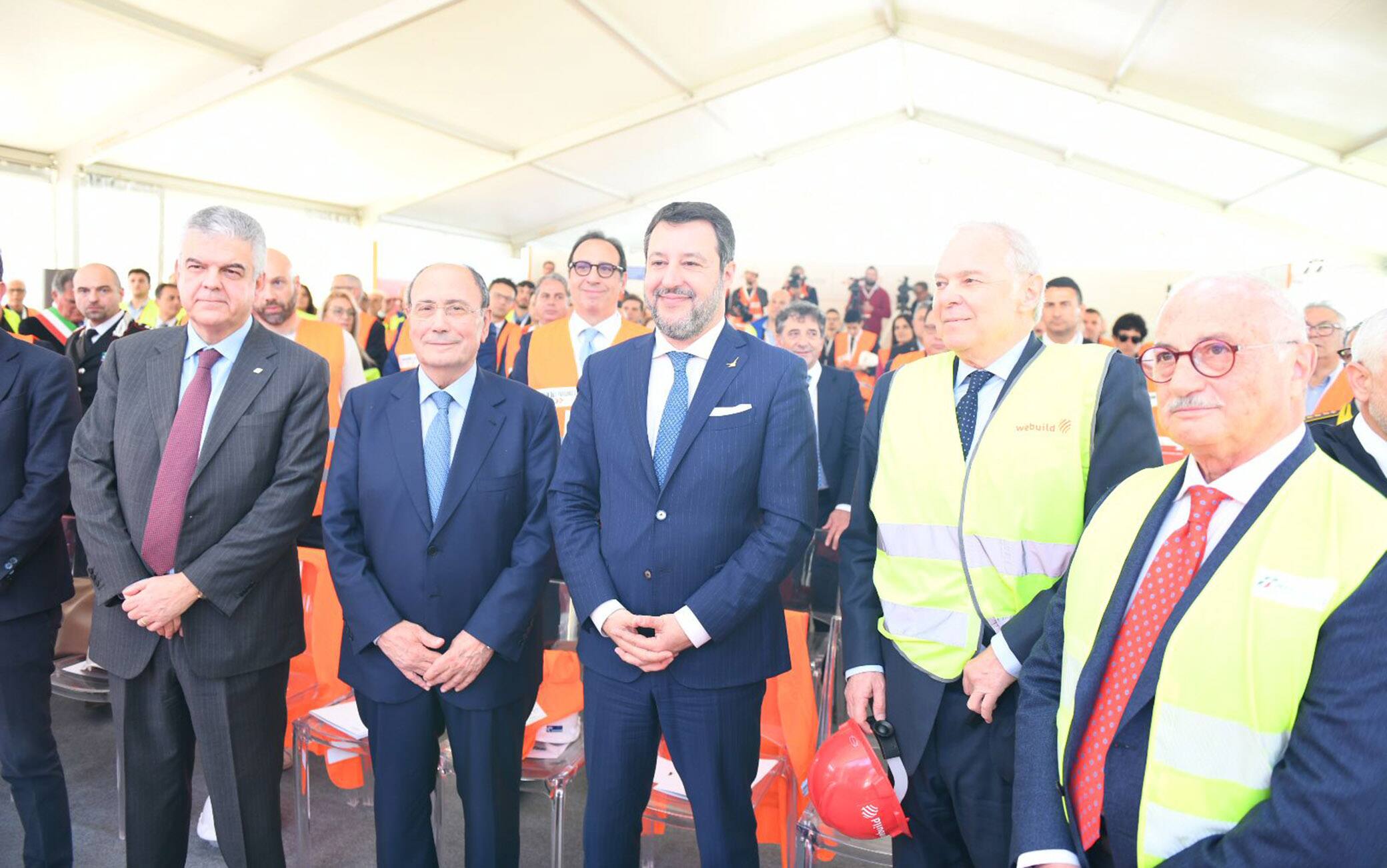 La presentazione del cantiere