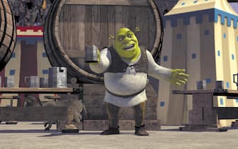 Una scena del film "Shrek", uscito nel 2001