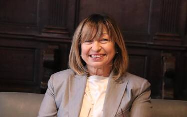 Donatella Tesei, presidente della Regione Umbria, Perugia, 23 marzo 2023. ANSA/GIANLUIGI BASILIETTI