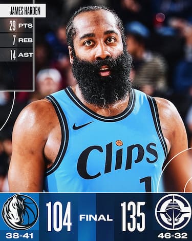 L.A. CLIPPERS-DALLAS MAVERICKS 135-104