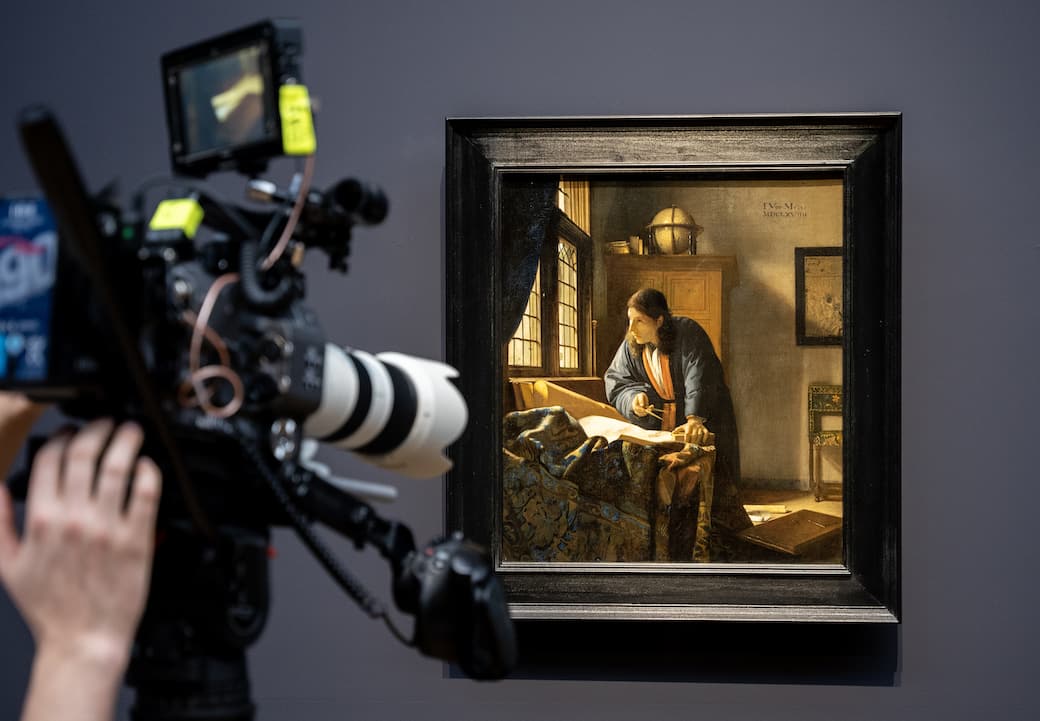 Vermeer - The Geographer ® David Bickerstaff