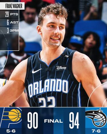 ORLANDO MAGIC-INDIANA PACERS 94-90
