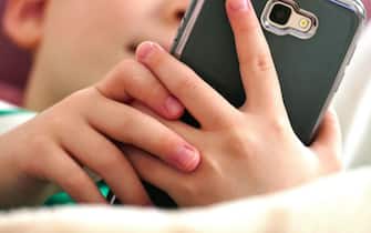 Dealing with a smartphone is an extremely harmful habit for children.