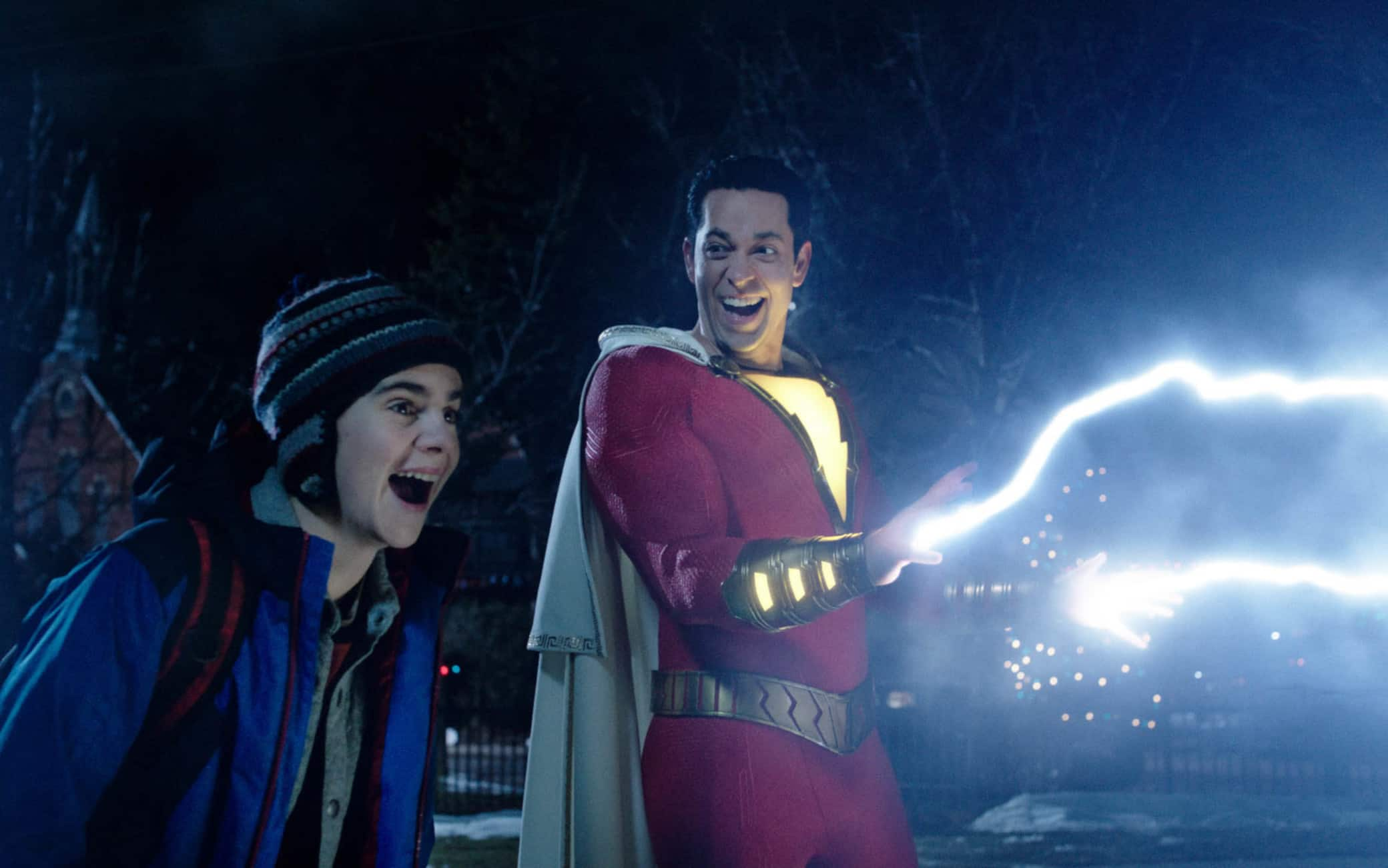 Una scena del film del 2019 Shazam!