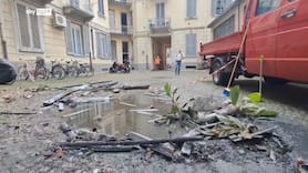 Incendio Milano, fermato compagno donna lanciata da balcone