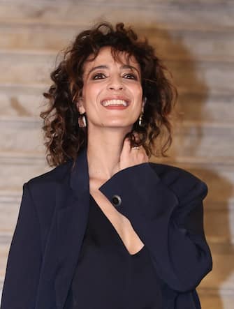 Roma, hotel Plaza, photocall serie Netflix "Il Gattopardo". Nella foto: Astrid Meloni