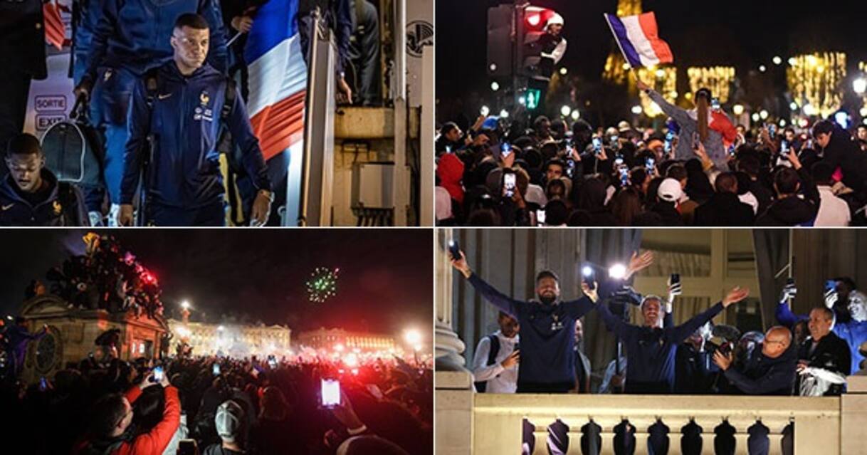 Francia, dopo i Mondiali la nazionale festeggiata a Parigi | Sky Sport
