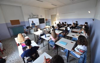 Una classe in una scuola italiana