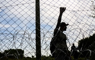 Il muro tra Ungheria e Serbia