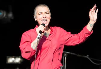 WAREHAM, ENGLAND - AUGUST 03:  Sinead O'Connor performs on stage at Camp Bestival at Lulworth Castle on August 3, 2014 in Wareham, United Kingdom.  (Photo by Rob Ball/Redferns via Getty Images)