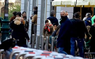 Riprese Film Gucci via festa del perdono