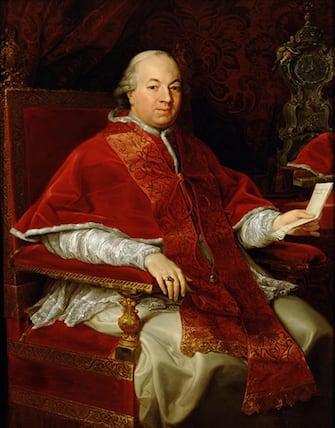 Giubileo 1775 presieduto da Papa Pio VI 
ANSA/ WIKIPEDIA -ANSA PROVIDES ACCESS TO THIS HANDOUT PHOTO TO BE USED SOLELY TO ILLUSTRATE NEWS REPORTING OR COMMENTARY ON THE FACTS OR EVENTS DEPICTED IN THIS IMAGE; NO ARCHIVING; NO LICENSING