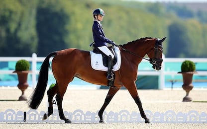 Paralimpiadi, argento per Sara Morganti nel Paradressage freestyle