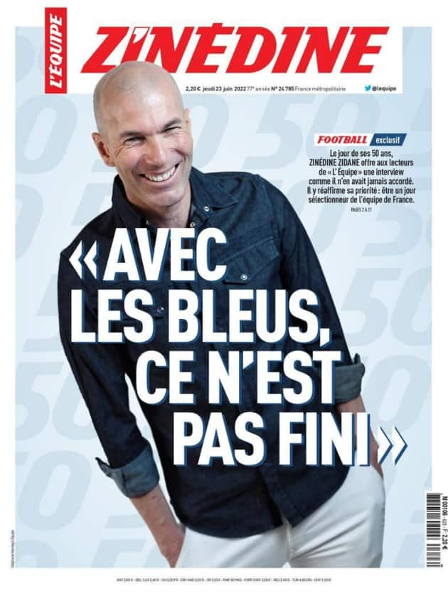 La copertina de L'Equipe