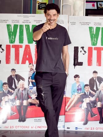 ROMA, CINEMA ADRIANO, PHOTOCALL DEL FILM 'VIVA L'ITALIA', nella foto ALESSANDRO GASSMAN