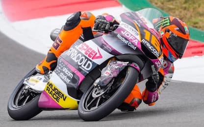 Moto3, doppietta italiana: Migno in pole, 2° Rossi