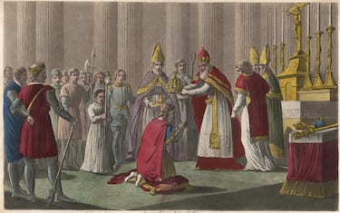 Leone III e Carlo Magno