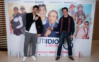 Roma. Hotel NH. 19/01/2023
Photocall del film “Isoliti Idioti 3”

In foto: Francesco Mandelli e Fabrizio Biggio
