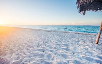Caribbean beaches: the perfect travel destinations. Amazing sunsets at Varadero Beach, Cuba. Hotels and Resorts in Cuba, the greatest of the Antilles.