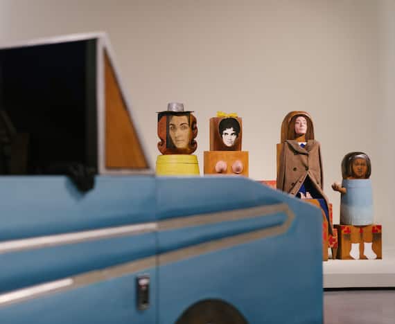Exhibition Marisol in the Depot of Museum Boijmans Van Beuningen, Rotterdam. ©Denzel Feurich