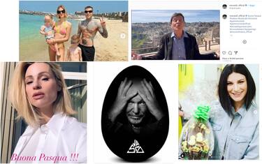 Auguri di Pasqua dei vip su Instagram