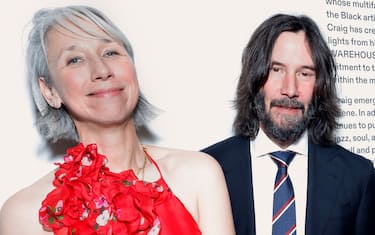 LOS ANGELES, CALIFORNIA - APRIL 15: (L-R) Alexandra Grant, Keanu Reeves, Ramsey Ann Naito, and Alex Winter attend MOCA Gala 2023 at The Geffen Contemporary at MOCA on April 15, 2023 in Los Angeles, California. (Photo by Stefanie Keenan/Getty Images for The Museum of Contemporary Art (MOCA))