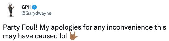 Il tweet di Gary Payton II