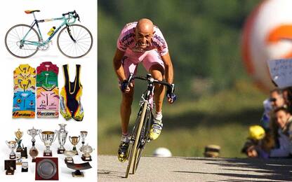 Pantani, all'asta i cimeli della Mercatone Uno