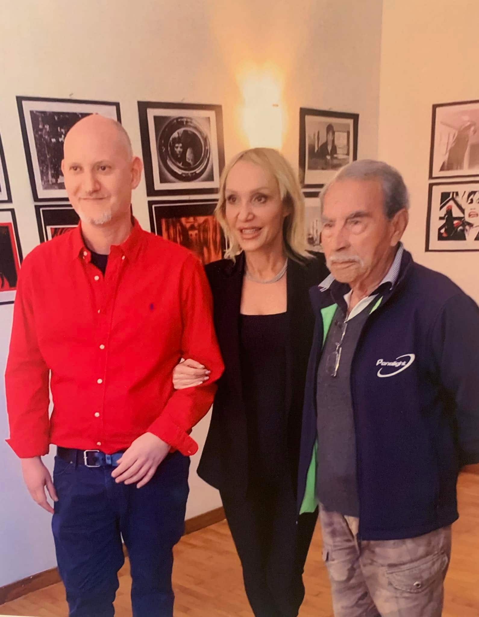 Luca Musk, Fiore Argento e Franco Bellomo