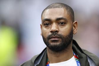 BERLIN - Rapper Kano during the UEFA EURO 2024 Final match between Spain and England at the Olympiastadion on July 14, 2024 in Berlin, Germany. ANP | Hollandse Hoogte | MAURICE VAN STEEN (Photo by ANP via Getty Images)