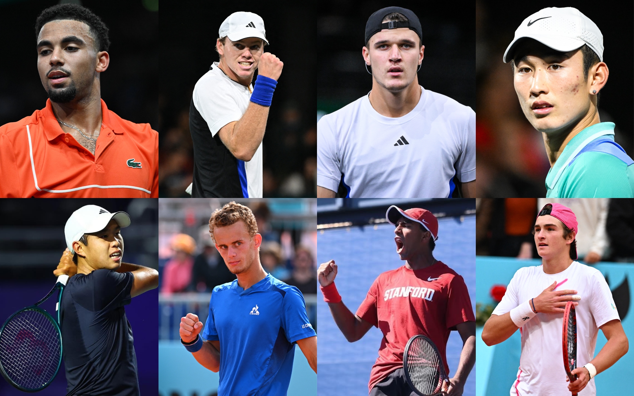 Next Gen Atp Finals 2024, chi sono gli 8 tennisti partecipanti al