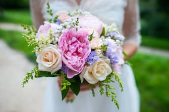 Wedding bouquet. France. (Photo by: Godong/Universal Images Group via Getty Images)