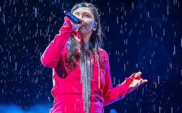 The Italian songwriter Elisa Toffoli, as know with Elisa stage name during his live performs at Arena di Verona for his An Intimate Night - Two Nights only, on June 4, 2023 in Verona, Italy.