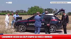 Carabiniere ucciso da colpi d'arma da fuoco a Brindisi
