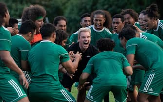 USA. Michael Fassbender in (C)Searchlight Pictures: Next Goal Wins (2023).
Plot: American Samoa field a football team for 2014 World Cup qualifiers. They have a very poor record against nearly every other side they have played. Will their luck change?
Ref: LMK106-J10337-011223
Supplied by LMKMEDIA. Editorial Only. Landmark Media is not the copyright owner of these Film or TV stills but provides a service only for recognised Media outlets. pictures@lmkmedia.com