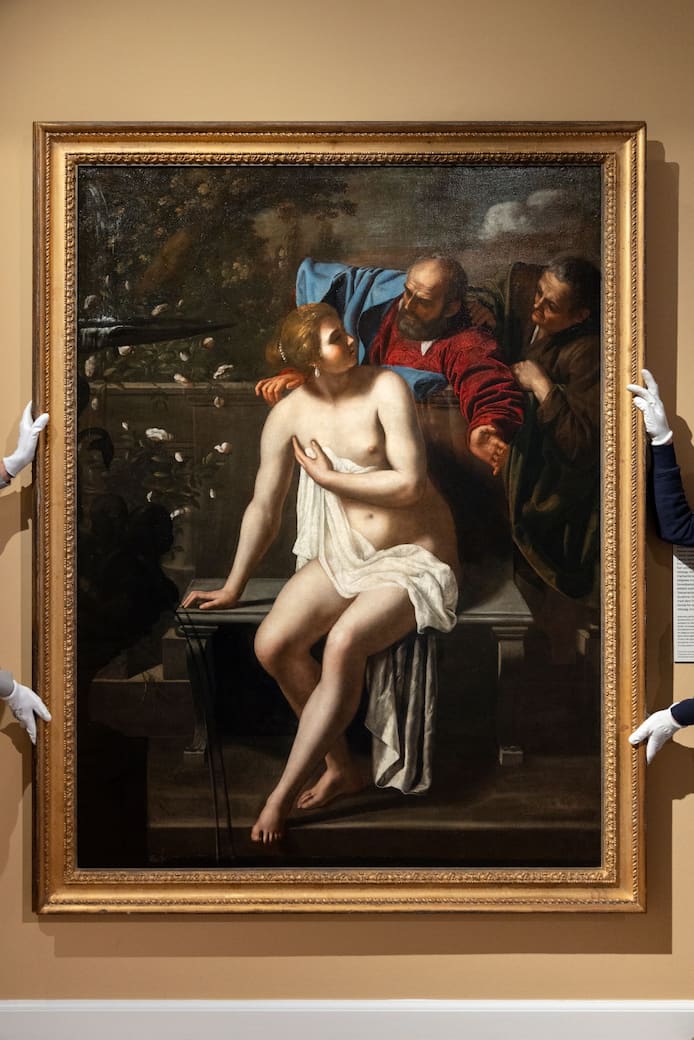 The painting at The Nivaagaard Collection, september 2025. Photo David Kahr, The Nivaagaard Collection