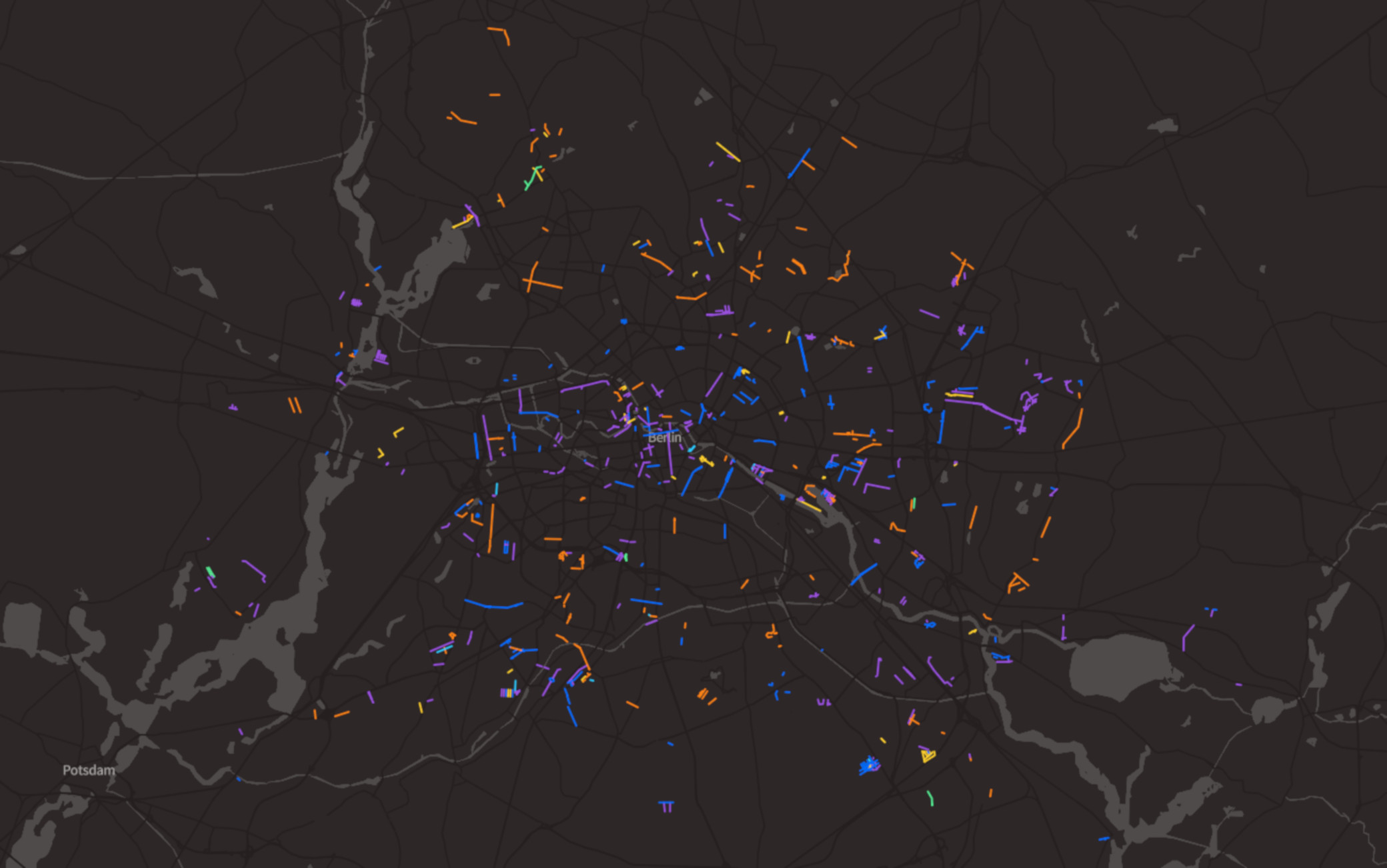 La mappa di Berlino