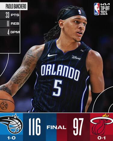 MIAMI HEAT-ORLANDO MAGIC 97-116