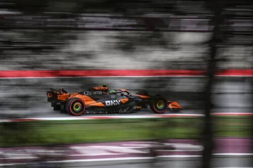 CIRCUIT DE BARCELONA-CATALUNYA, SPAIN - JUNE 22: Lando Norris, McLaren MCL38 during the Spanish GP at Circuit de Barcelona-Catalunya on Saturday June 22, 2024 in Barcelona, Spain. (Photo by Simon Galloway / LAT Images)