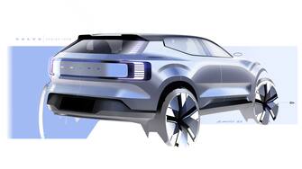 Volvo EX30 Exterior Sketch