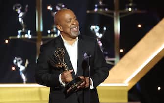 LOS ANGELES, CALIFORNIA - JUNE 07: Robert Gossett wins for Supporting Performance in a Daytime Drama Series at the 51st Annual Daytime Emmys Awards on June 07, 2024 in Los Angeles, California. (Photo by JC Olivera/Getty Images for NATAS)