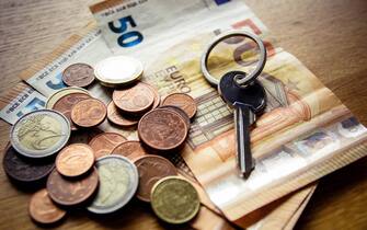 Key, money, housing crisis
