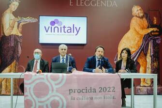 Inaugurazione stand Campania a Vinitaly 2022