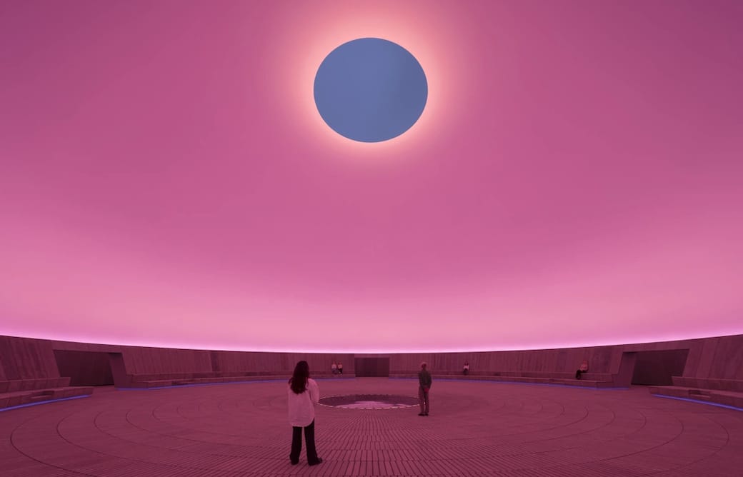 James Turrell, As Seen Below. Solopgang. Foto: Florian Holzherr © ARoS 2026