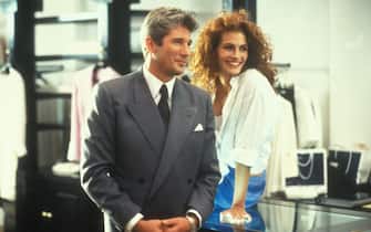 Julia Roberts e Richard Gere in una scena di Pretty Woman