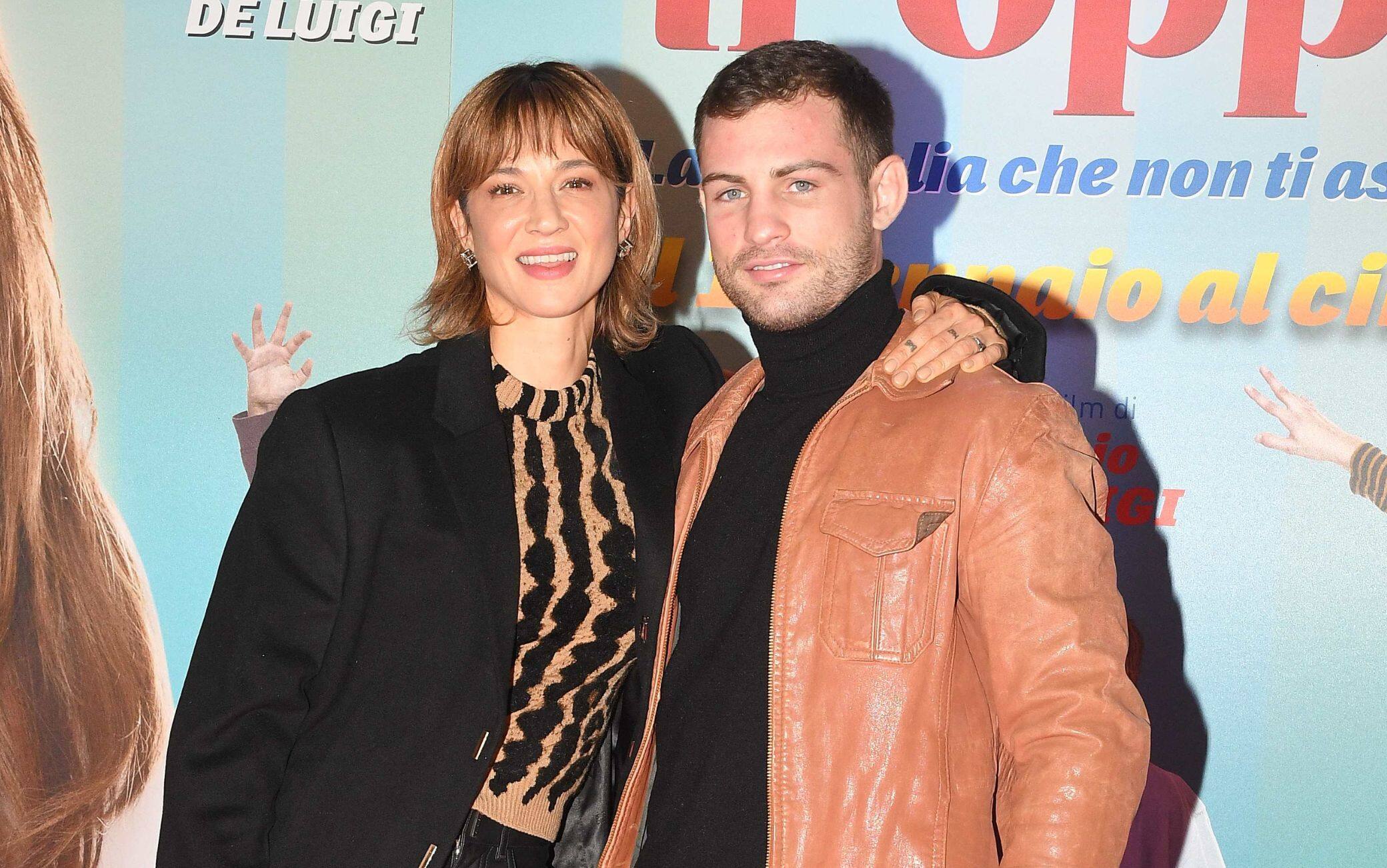 Asia Argento e Michele Martignoni 