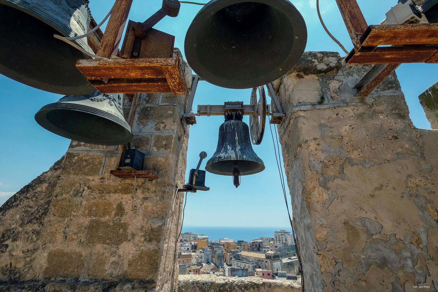 la torre campanaria della chiesa di san Michele