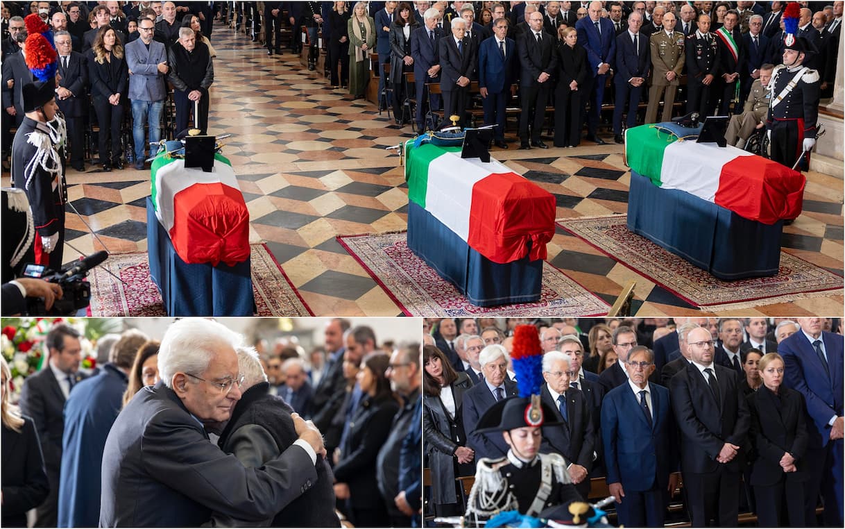 carabinieri morti i funerali di stato a padova vescovo hanno servito patria con amore