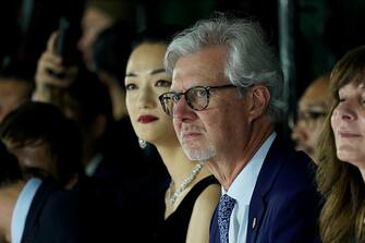 TOKYO, JAPAN - MAY 23: Claudio Del Vecchio looks on during the Brooks Brothers special runway show celebrating its 40th anniversary in Japan on May 23, 2019 in Tokyo, Japan. (Photo by Ken Ishii/Getty Images)